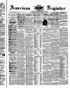 American Register Saturday 18 April 1885 Page 1