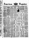 American Register Saturday 13 June 1885 Page 1
