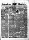 American Register Saturday 22 January 1887 Page 1