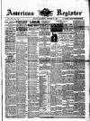 American Register Saturday 29 October 1887 Page 1