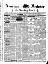 American Register Sunday 19 February 1888 Page 1