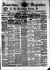 American Register Saturday 30 March 1889 Page 1