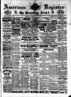 American Register Saturday 29 June 1889 Page 1