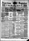 American Register Saturday 07 December 1889 Page 1