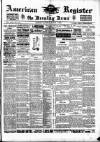 American Register Saturday 08 March 1890 Page 1