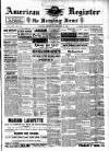 American Register Saturday 10 October 1891 Page 1