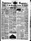 American Register Saturday 25 April 1896 Page 1