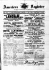 American Register Saturday 15 February 1902 Page 1