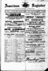 American Register Saturday 15 March 1902 Page 1