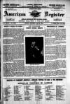 American Register Saturday 02 April 1904 Page 1
