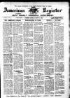 American Register Sunday 01 October 1905 Page 1
