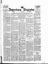 American Register Saturday 19 January 1907 Page 1