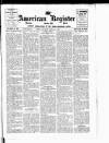 American Register Saturday 02 February 1907 Page 1