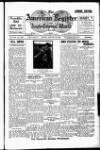 American Register Sunday 28 January 1912 Page 1