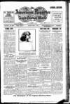 American Register Sunday 01 December 1912 Page 1