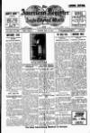 American Register Sunday 17 August 1913 Page 1