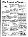 Dominica Chronicle Saturday 14 January 1911 Page 1