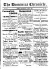Dominica Chronicle Saturday 03 June 1911 Page 1