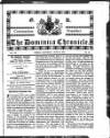 Dominica Chronicle Saturday 24 June 1911 Page 1