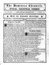 Dominica Chronicle Saturday 23 December 1916 Page 1
