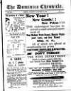 Dominica Chronicle Saturday 13 January 1917 Page 1