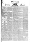 Overland China Mail Monday 27 November 1854 Page 1