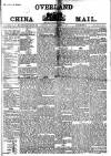 Overland China Mail Thursday 11 October 1877 Page 1