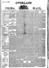 Overland China Mail Monday 31 May 1880 Page 1