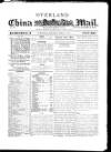 Overland China Mail