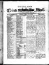 Overland China Mail