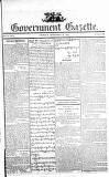 Government Gazette (India) Thursday 19 September 1805 Page 1