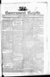 Government Gazette (India) Thursday 09 January 1806 Page 1