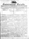 Government Gazette (India) Thursday 03 April 1806 Page 1