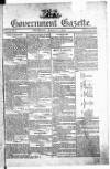 Government Gazette (India) Thursday 11 January 1810 Page 1