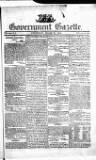 Government Gazette (India) Thursday 08 November 1810 Page 1