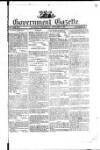 Government Gazette (India) Thursday 25 January 1816 Page 1