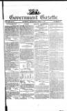 Government Gazette (India) Thursday 09 April 1818 Page 1