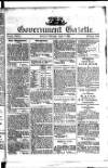 Government Gazette (India) Thursday 07 August 1823 Page 1