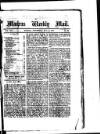 Madras Weekly Mail Wednesday 31 May 1876 Page 1