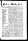 Madras Weekly Mail Saturday 12 January 1878 Page 1