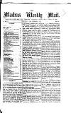 Madras Weekly Mail Wednesday 13 December 1882 Page 1