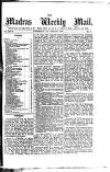 Madras Weekly Mail Wednesday 31 January 1883 Page 1