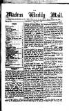 Madras Weekly Mail Wednesday 04 April 1883 Page 1