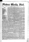 Madras Weekly Mail Wednesday 11 March 1885 Page 1