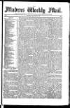 Madras Weekly Mail Thursday 25 January 1900 Page 1