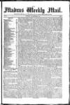 Madras Weekly Mail Thursday 13 September 1900 Page 1