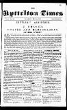 Lyttelton Times Saturday 17 May 1851 Page 1