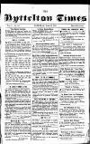 Lyttelton Times Saturday 28 June 1851 Page 1