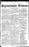 Lyttelton Times Saturday 12 July 1851 Page 1