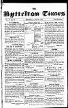 Lyttelton Times Saturday 26 July 1851 Page 1